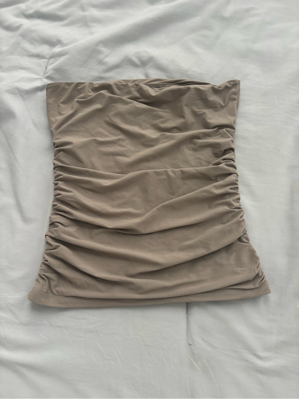 Abercrombie Ruched Strapless Tube Top
